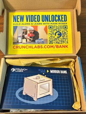 Mirror Bank Build Box by Crunch Labs from Mark Rober